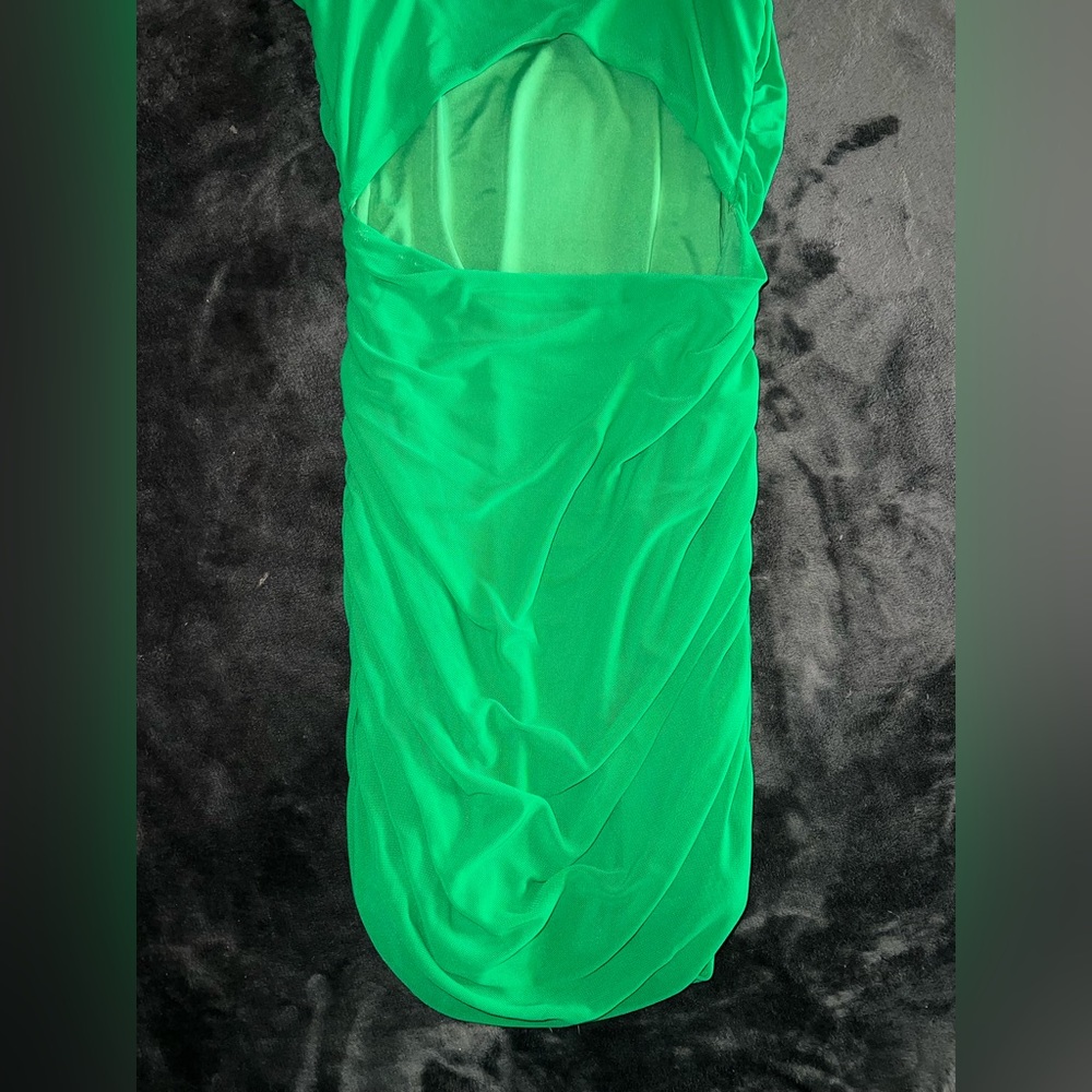 Princess Polly Holloway Wishes Mini Dress in Green Size 6 - Picture 12 of 14